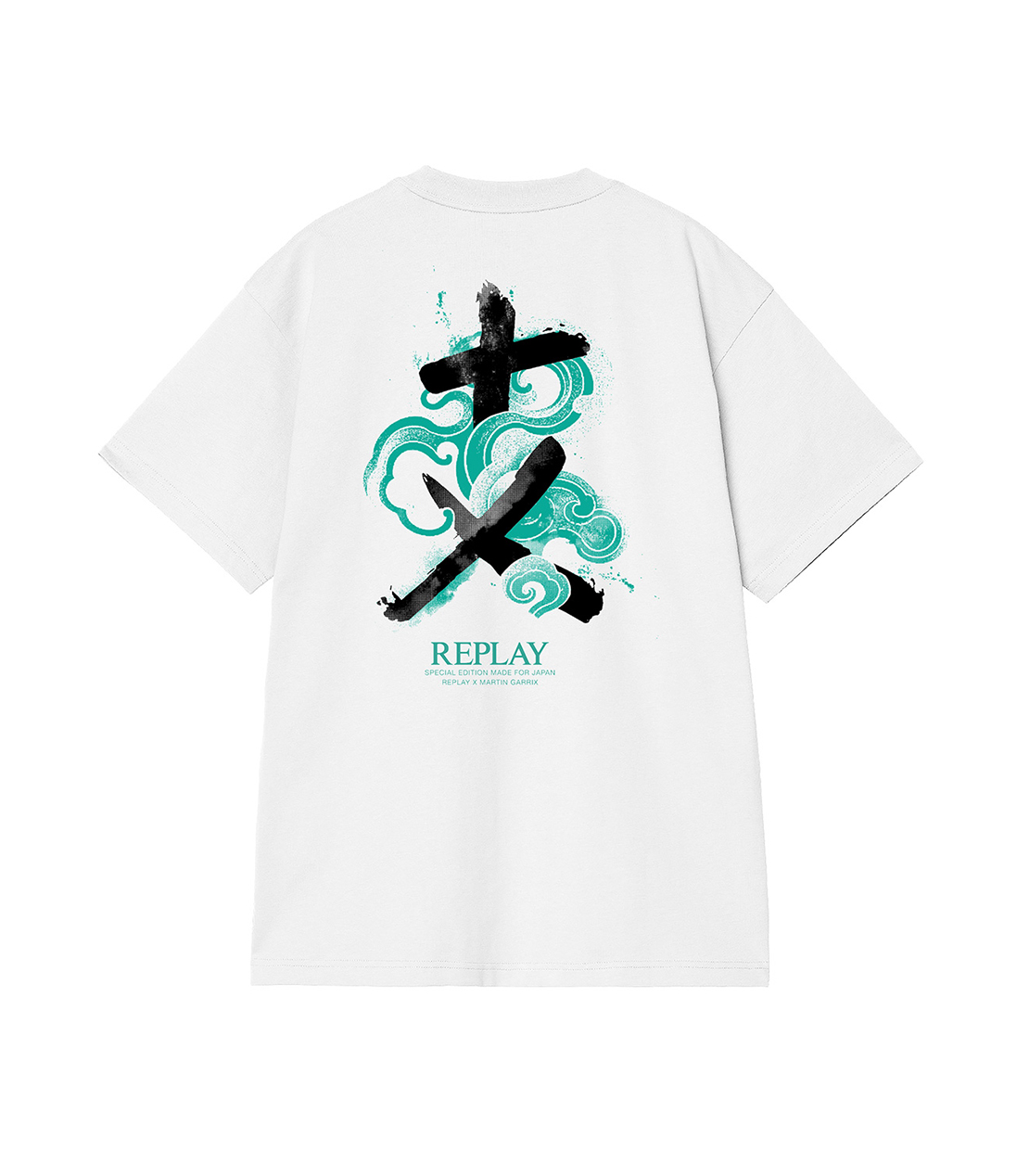 REPLAY &times; MARTIN GARRIX グラフィックTEE JAPAN EX 詳細画像 ホワイト 1